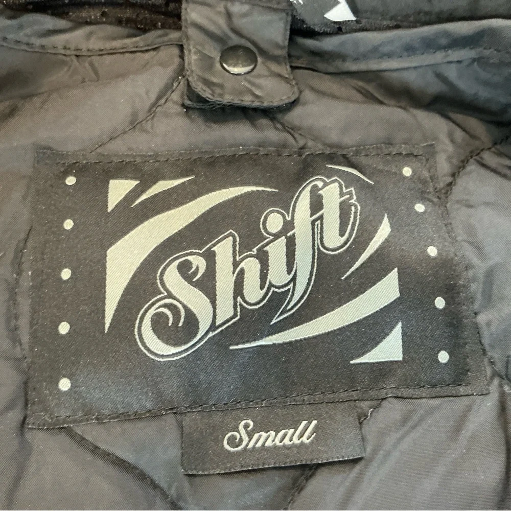 Shift Envy Motorcycle Jacket Women’s S Black Padded Removable Liner Textile